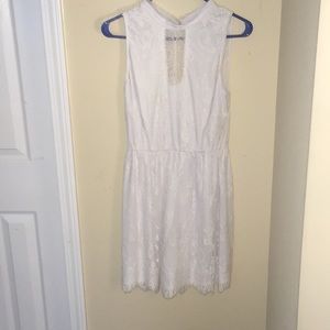 White lace dress
